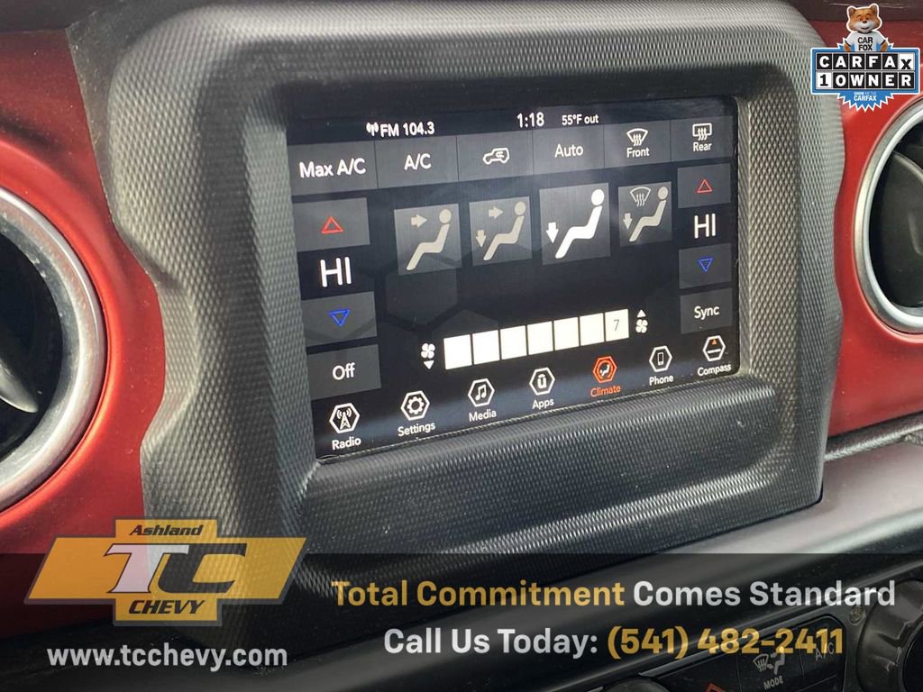 Used 2018 Jeep Wrangler Unlimited Rubicon w/ Steel Bumper Group image 16