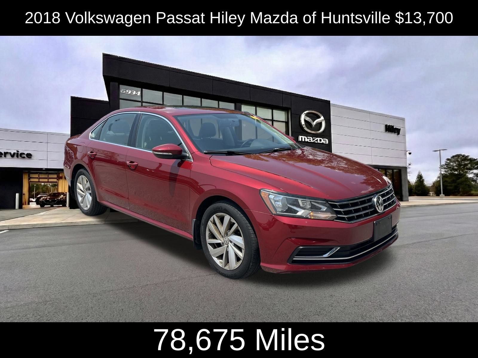 Used 2018 Volkswagen Passat 2.0T SE
