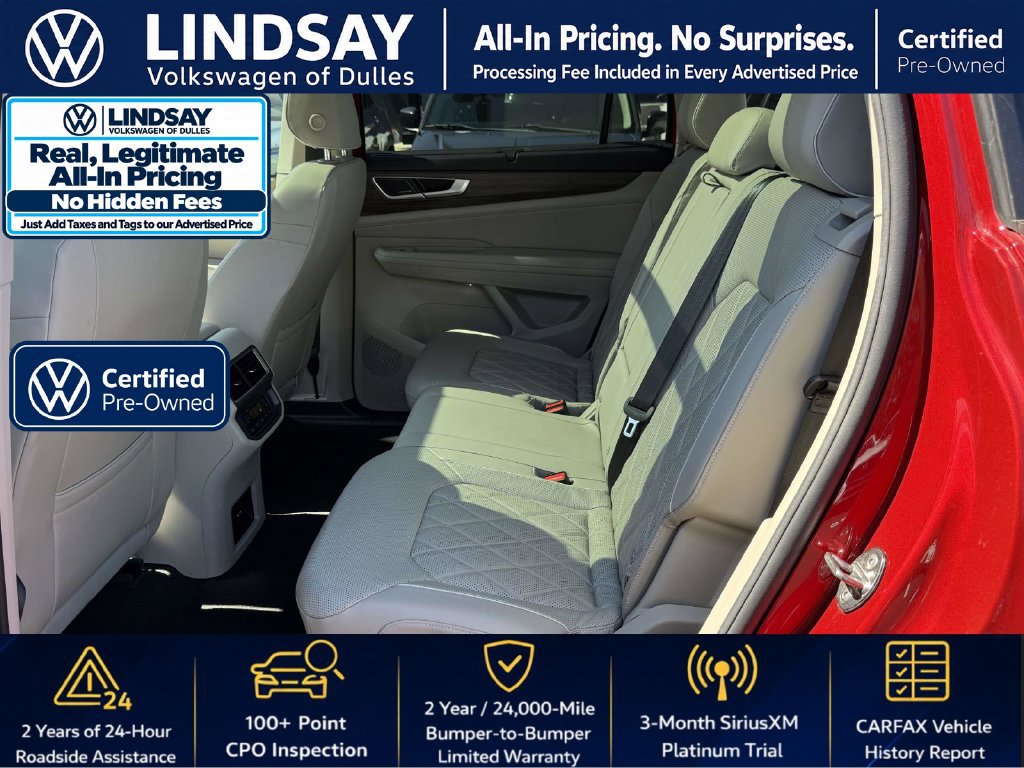 Used 2024 Volkswagen Atlas SEL Premium R-Line AWD/4WD image 15