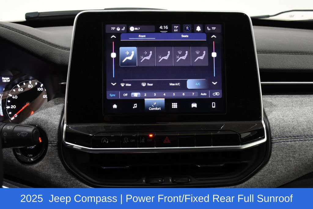 Used 2025 Jeep Compass Latitude w/ Sun & Sound Group AWD/4WD image 17