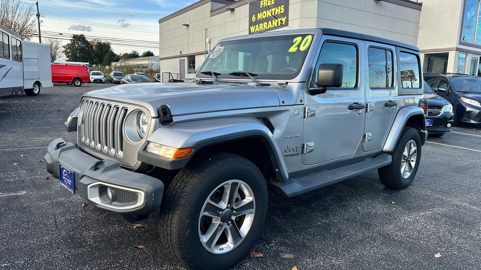 Used 2020 Jeep Wrangler Unlimited Sahara image 1