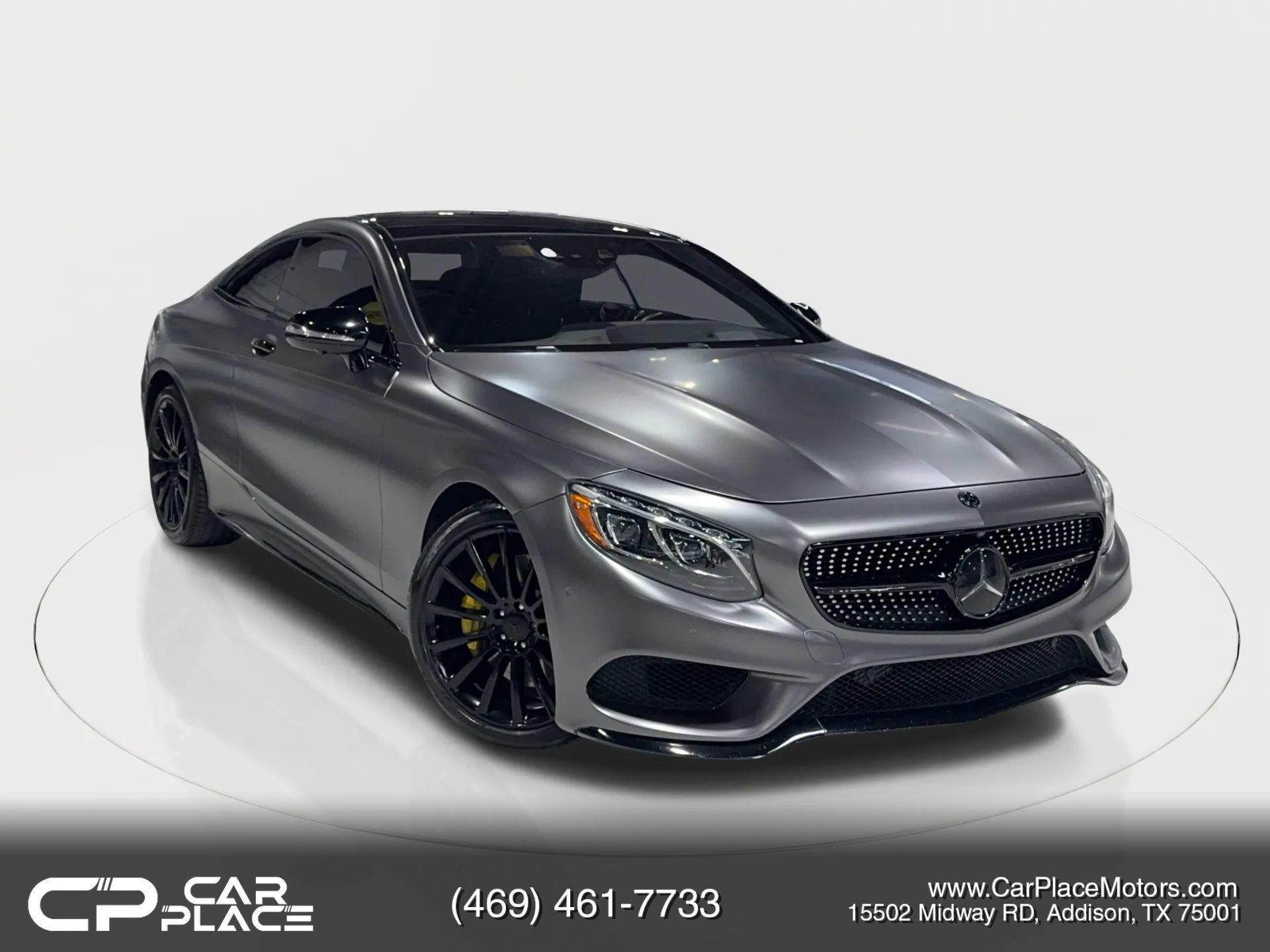 Used 2015 Mercedes-Benz S 550 S 550 4MATIC Coupe 2D image 1