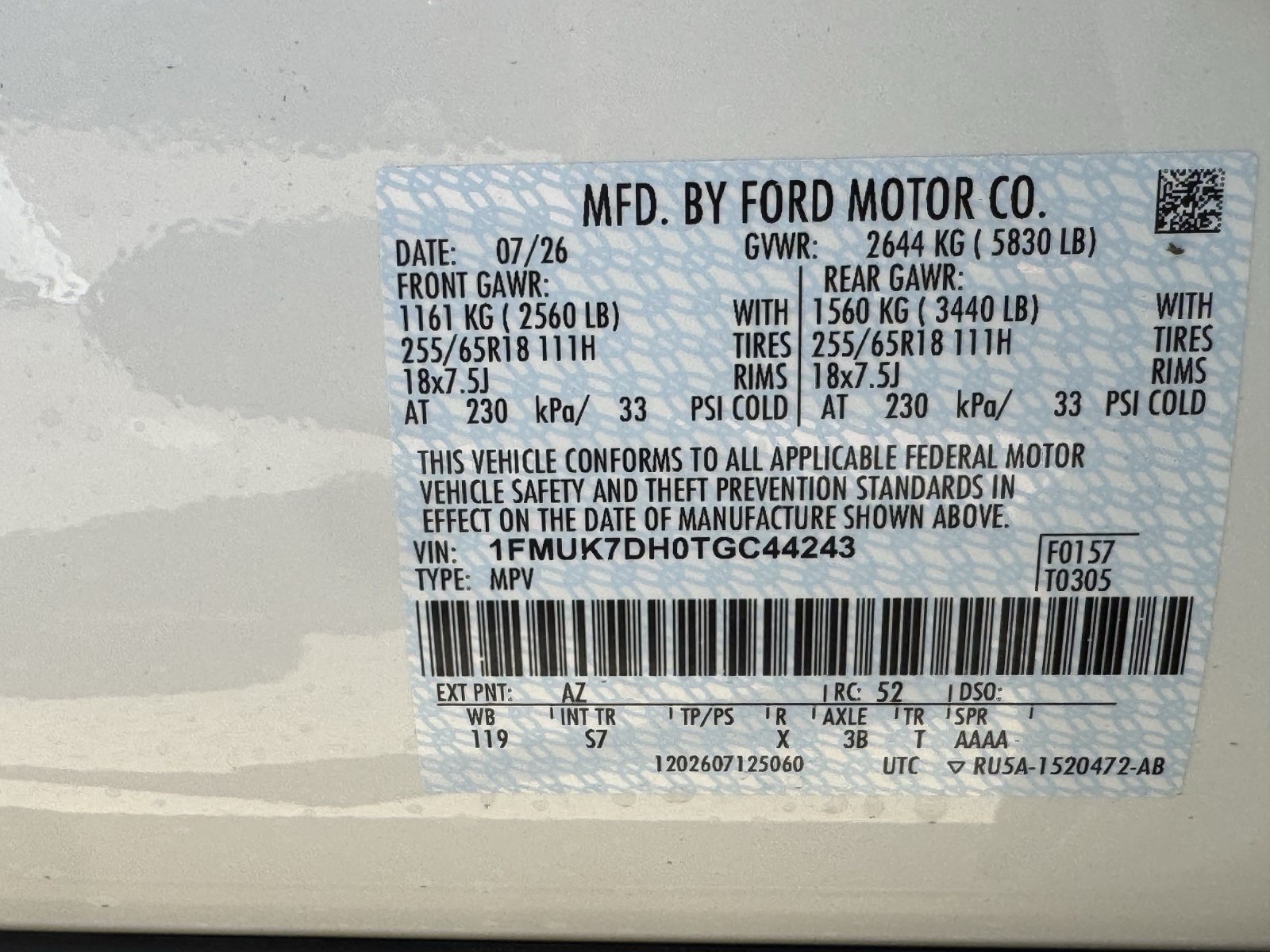 New 2026 Ford Explorer Active w/ Active Comfort Package RWD image 27