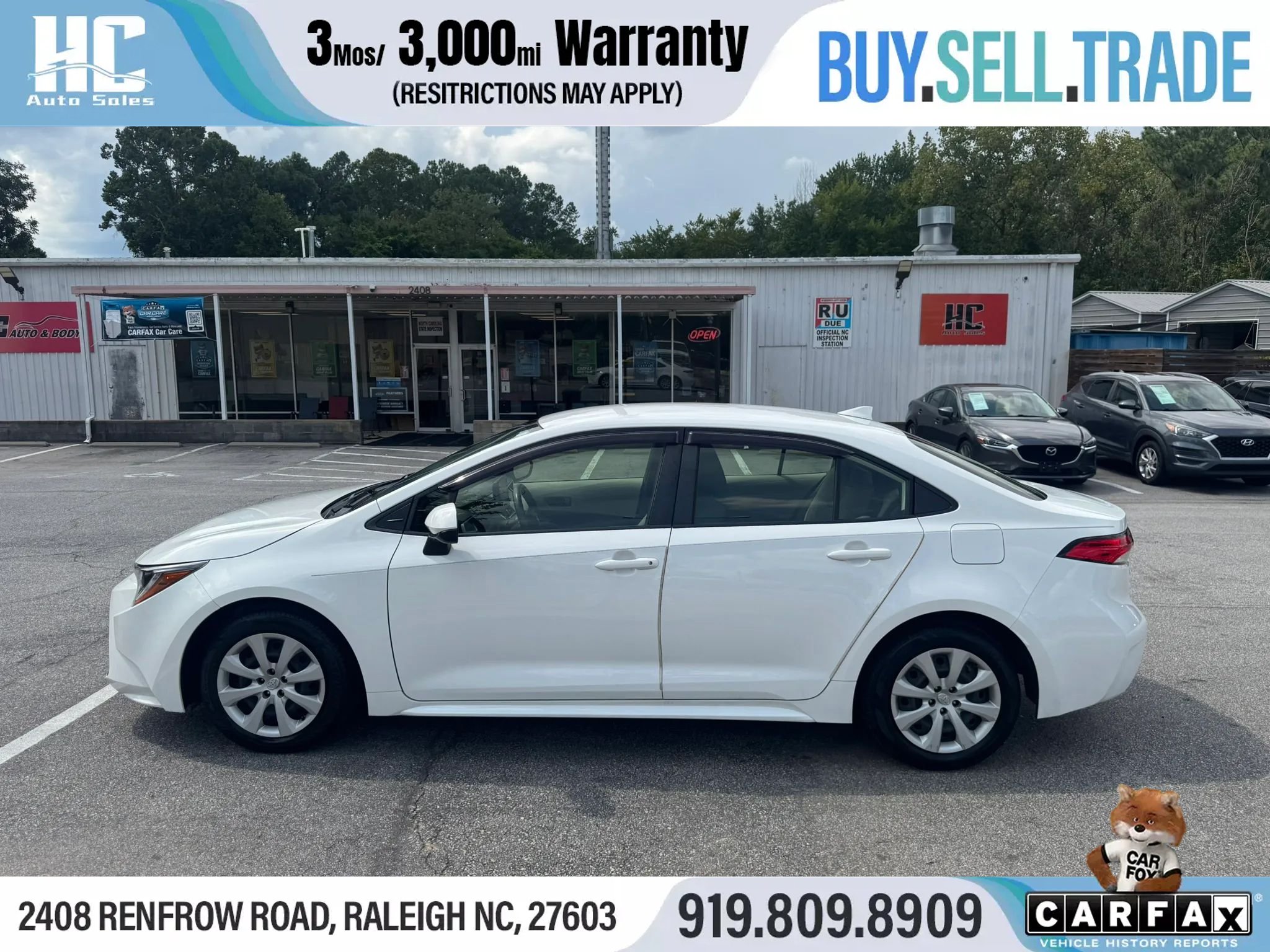 Used 2022 Toyota Corolla LE FWD image 2