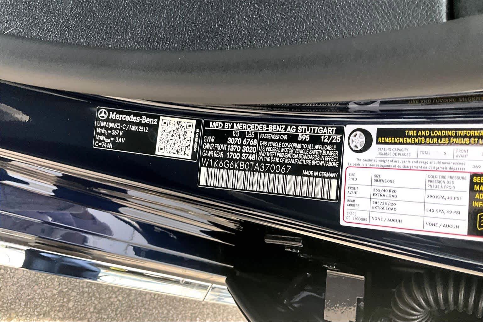 New 2026 Mercedes-Benz S 580e 4MATIC Sedan image 16