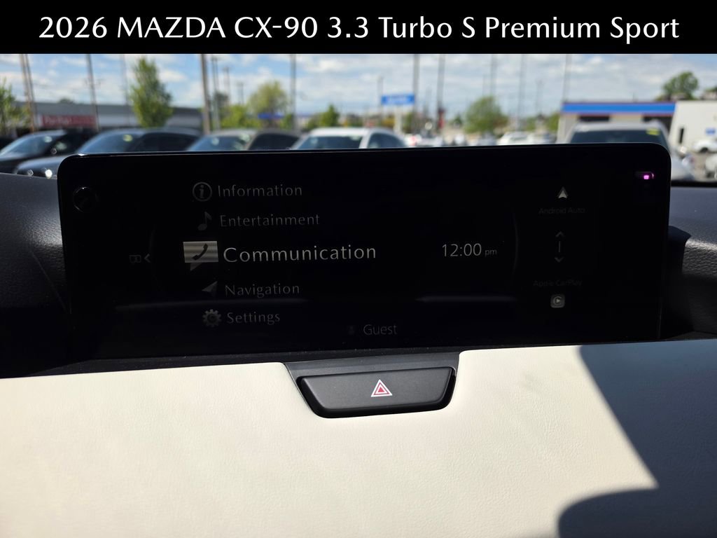 New 2026 MAZDA CX-90 3.3 Turbo S w/ Premium Package AWD/4WD image 28