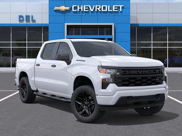 New 2026 Chevrolet Silverado 1500 Custom w/ Turbomax Blackout Package AWD/4WD image 7