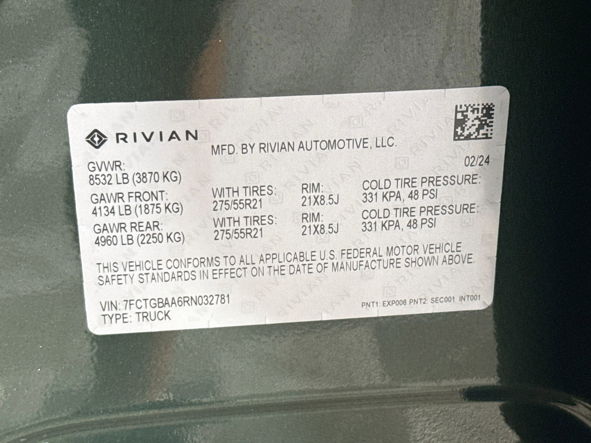 Used 2024 Rivian R1T Adventure AWD/4WD image 39