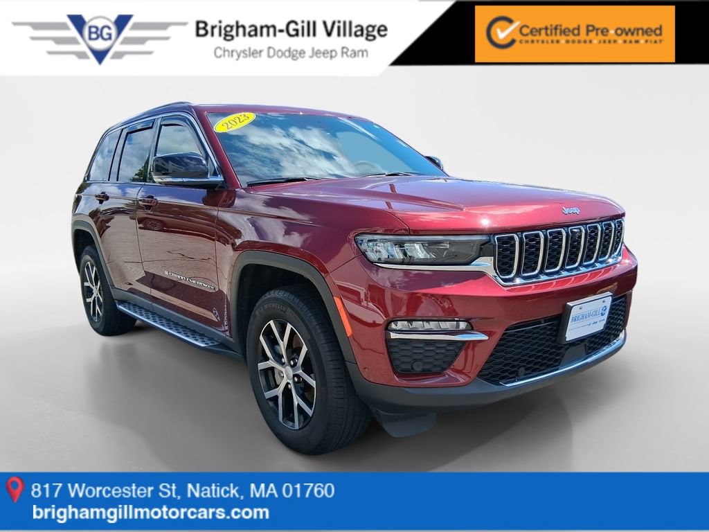 Certified 2023 Jeep Grand Cherokee Limited w/ Luxury Tech Group II