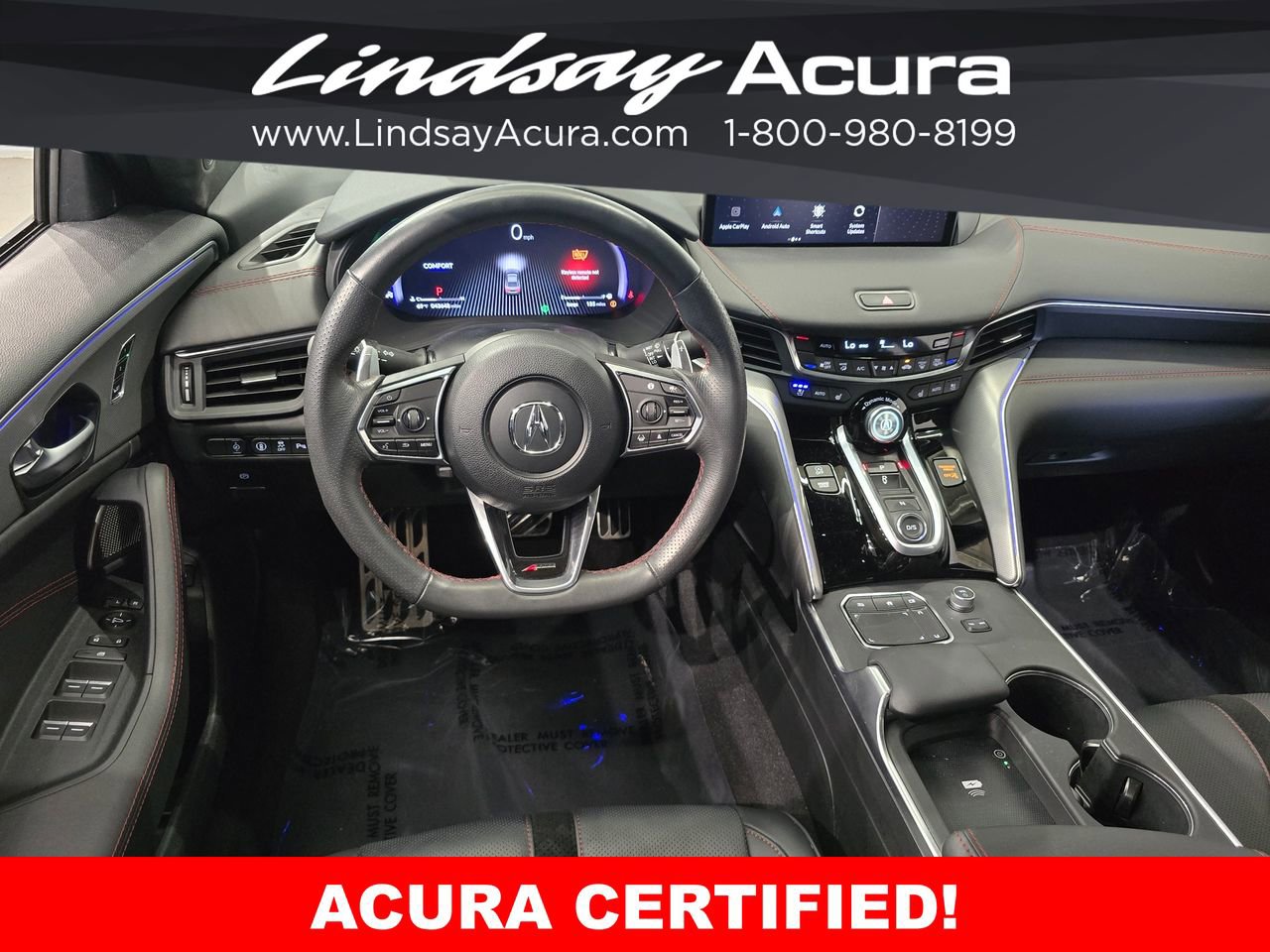 Certified 2024 Acura TLX SH-AWD w/ A-SPEC Pkg image 14