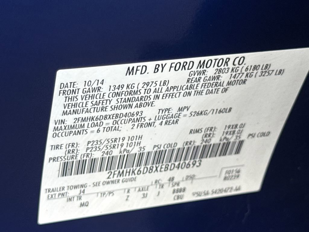 Used 2014 Ford Flex Limited w/ Equipment Group 301A AWD/4WD image 23