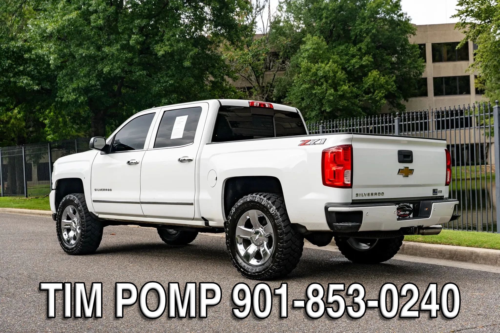 Used 2018 Chevrolet Silverado 1500 LTZ Z71 w/ LTZ Plus Package AWD/4WD image 8