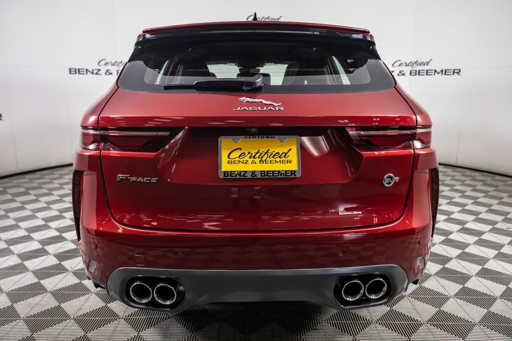 Used 2021 Jaguar F-PACE SVR image 8