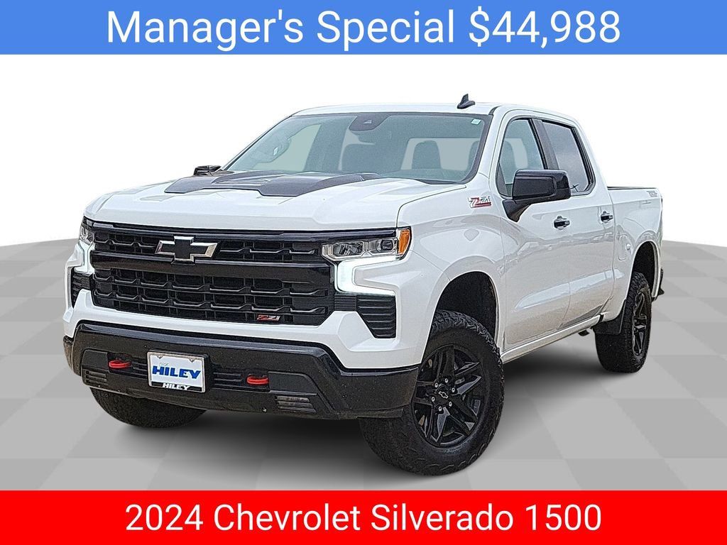 Certified 2024 Chevrolet Silverado 1500 LT Trail Boss w/ Protection Package
