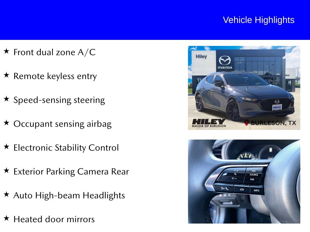 Certified 2025 MAZDA MAZDA3 Carbon image 10