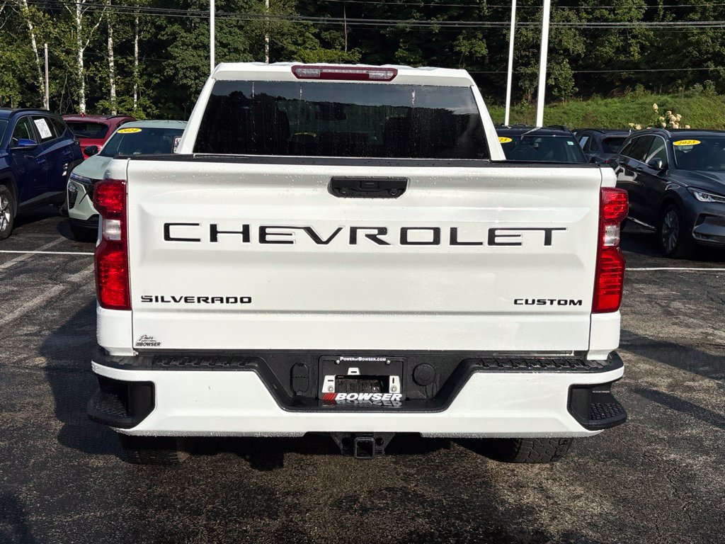 Certified 2024 Chevrolet Silverado 1500 Custom w/ Turbomax Blackout Package AWD/4WD image 5