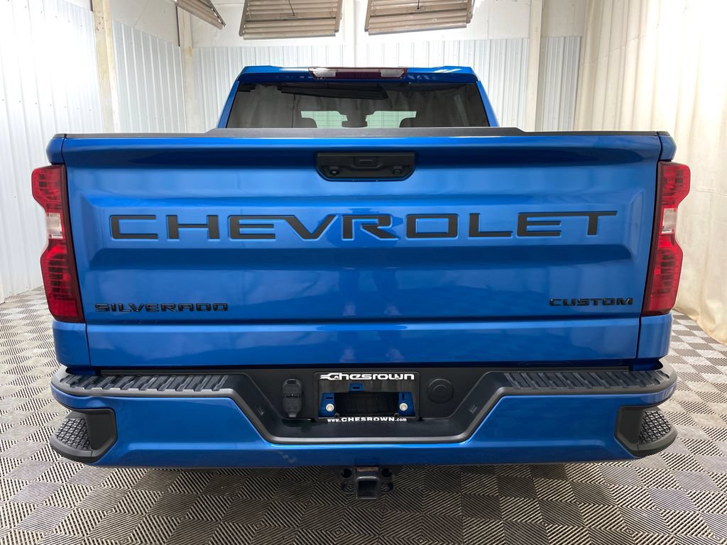 Certified 2023 Chevrolet Silverado 1500 Custom w/ 2.7L Blackout Package AWD/4WD image 14