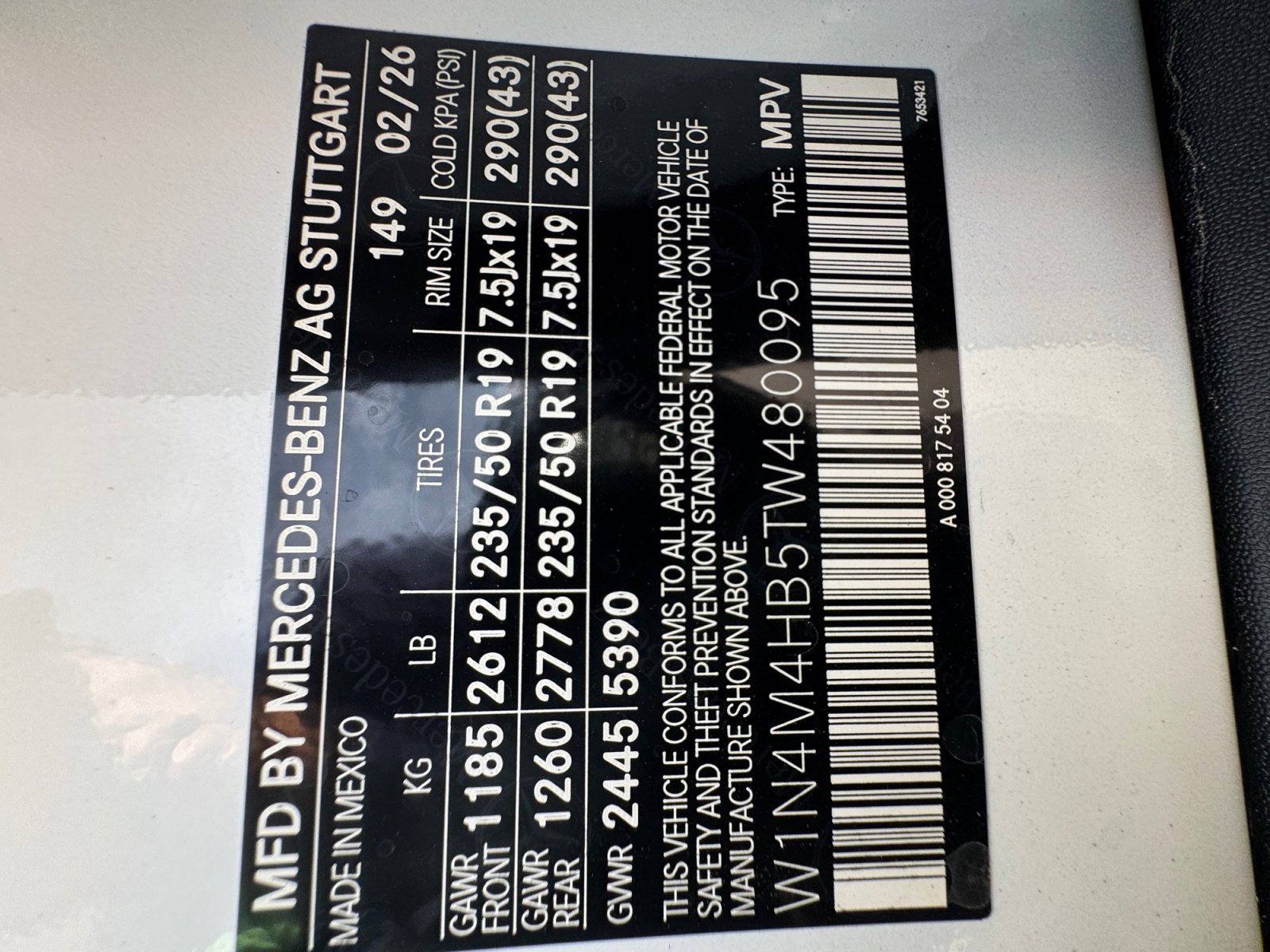 New 2026 Mercedes-Benz GLB 250 4MATIC image 24