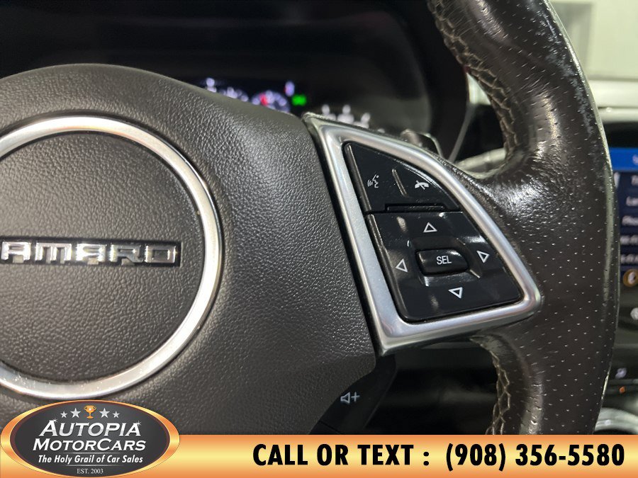 Used 2019 Chevrolet Camaro SS w/ Black Appearance Package RWD image 19