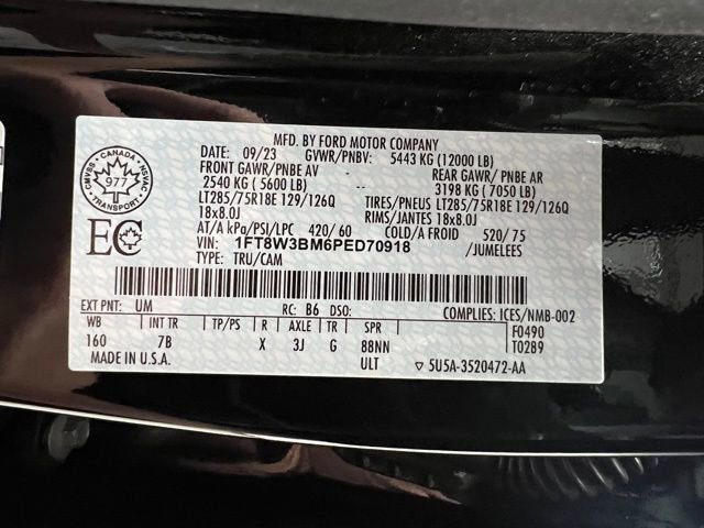 Used 2023 Ford F350 Platinum w/ Tremor Off-Road Package image 60