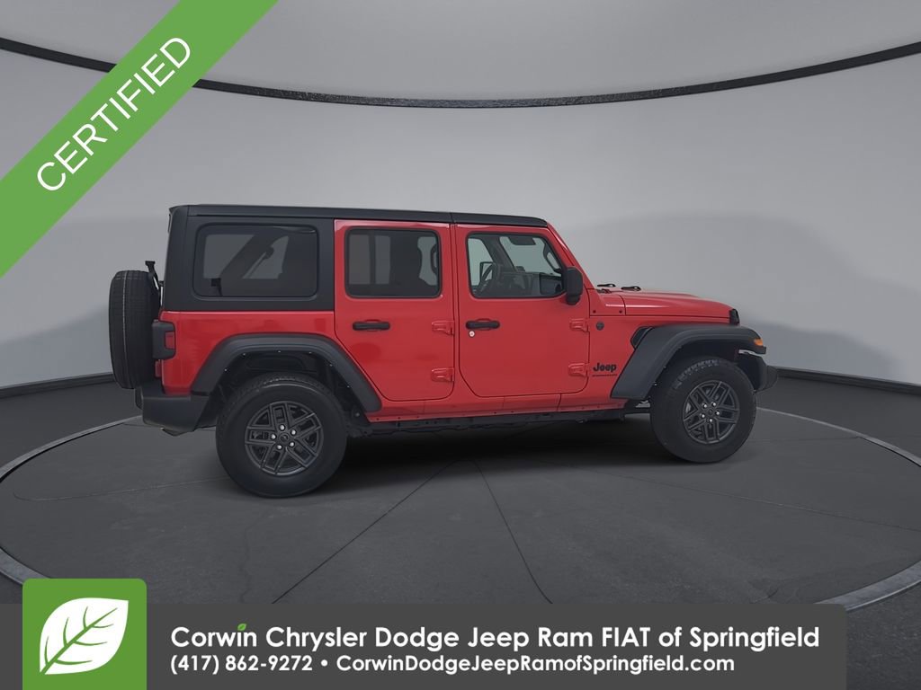 Certified 2024 Jeep Wrangler Sport S image 16