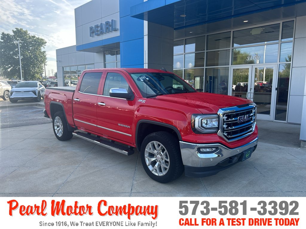 Certified 2017 GMC Sierra 1500 SLT w/ SLT Premium Package AWD/4WD image 1