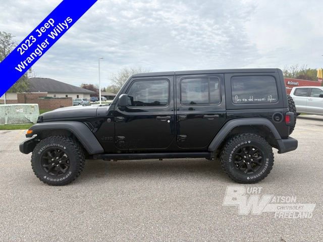 Used 2023 Jeep Wrangler Unlimited Sport AWD/4WD video 3