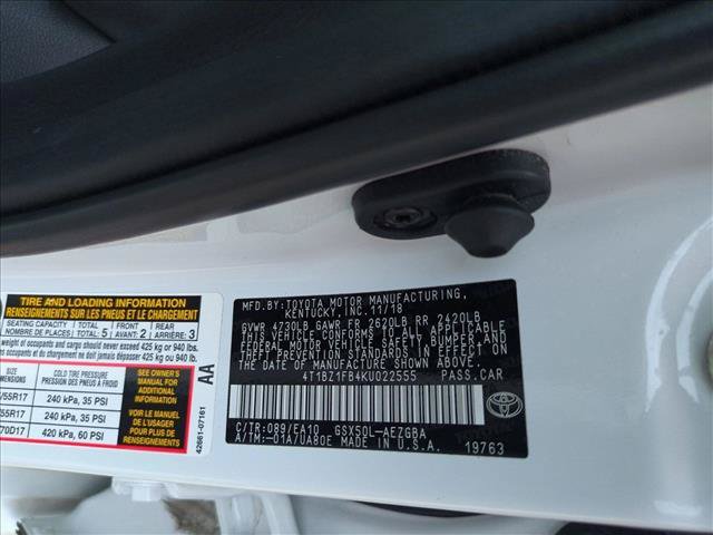 Used 2019 Toyota Avalon XLE w/ Moonroof Package FWD image 25