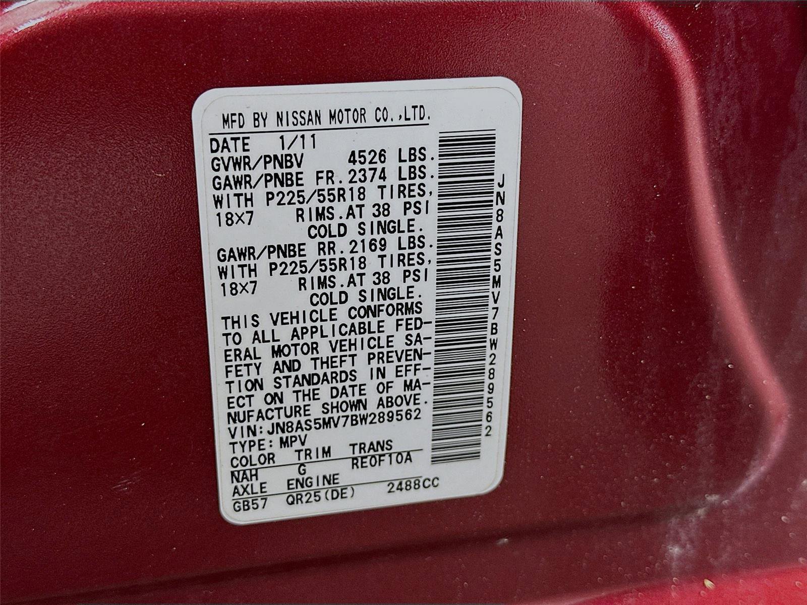 Used 2011 Nissan Rogue SV w/ SL Pkg image 29