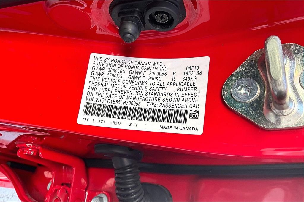 Used 2020 Honda Civic Si image 16