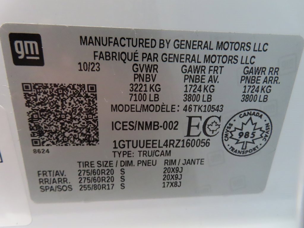 Used 2024 GMC Sierra 1500 AT4 w/ Technology Package image 83