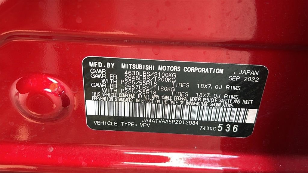 Used 2023 Mitsubishi Eclipse Cross LE image 39