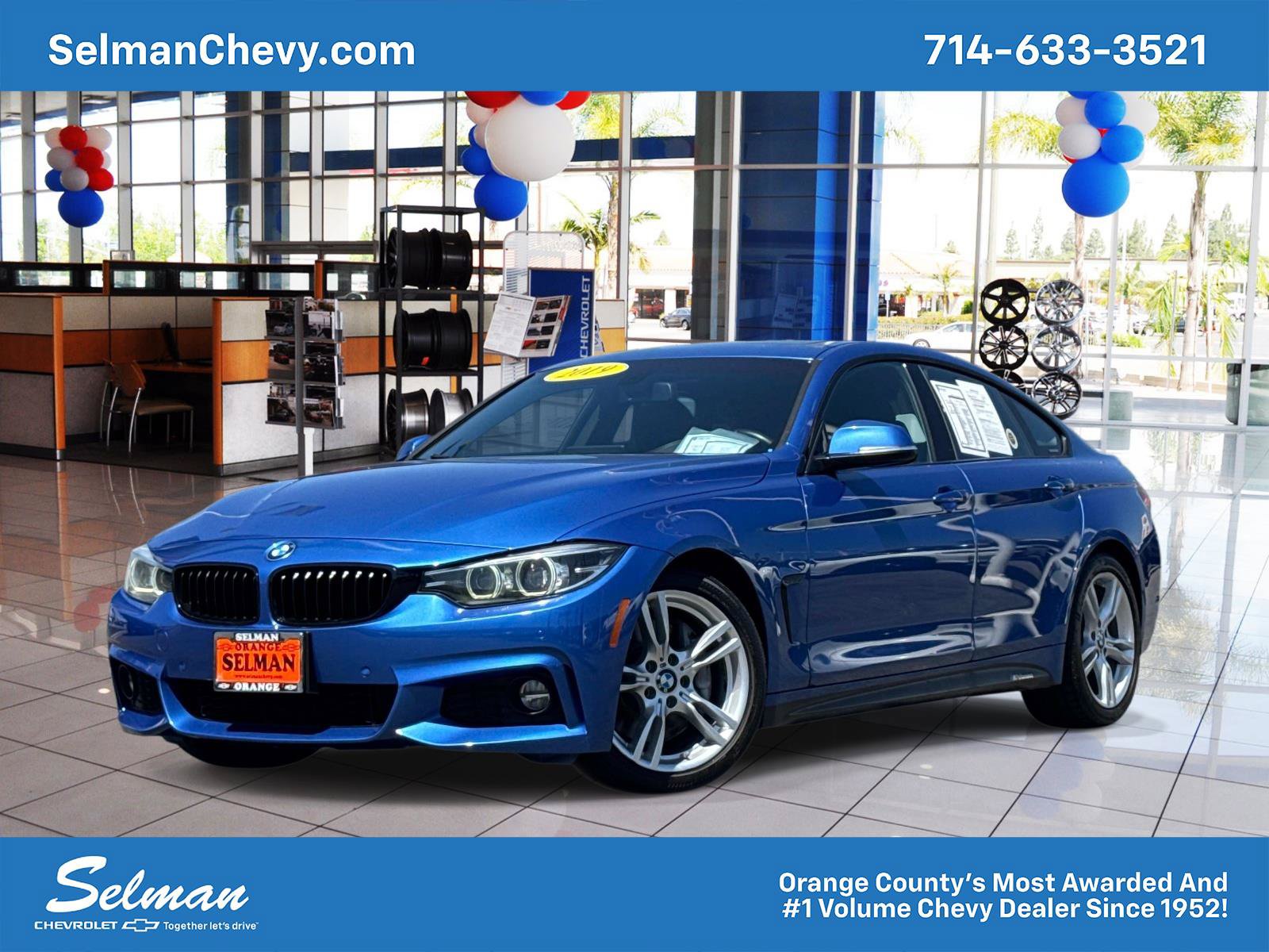 Used 2019 BMW 430i Gran Coupe w/ M Sport Package RWD image 1