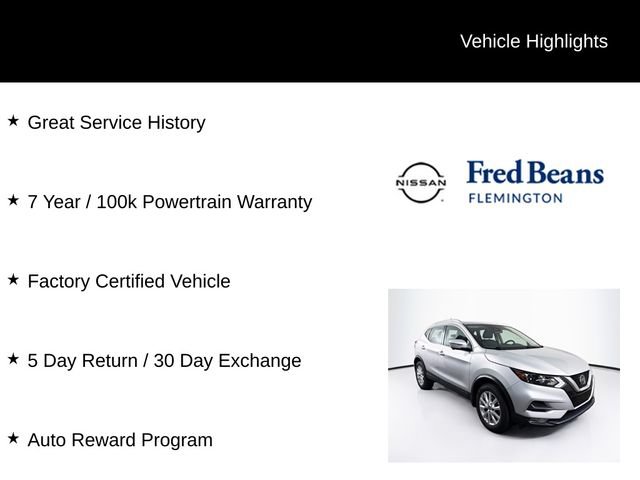 Certified 2022 Nissan Rogue Sport SV w/ Technology Package AWD/4WD image 6