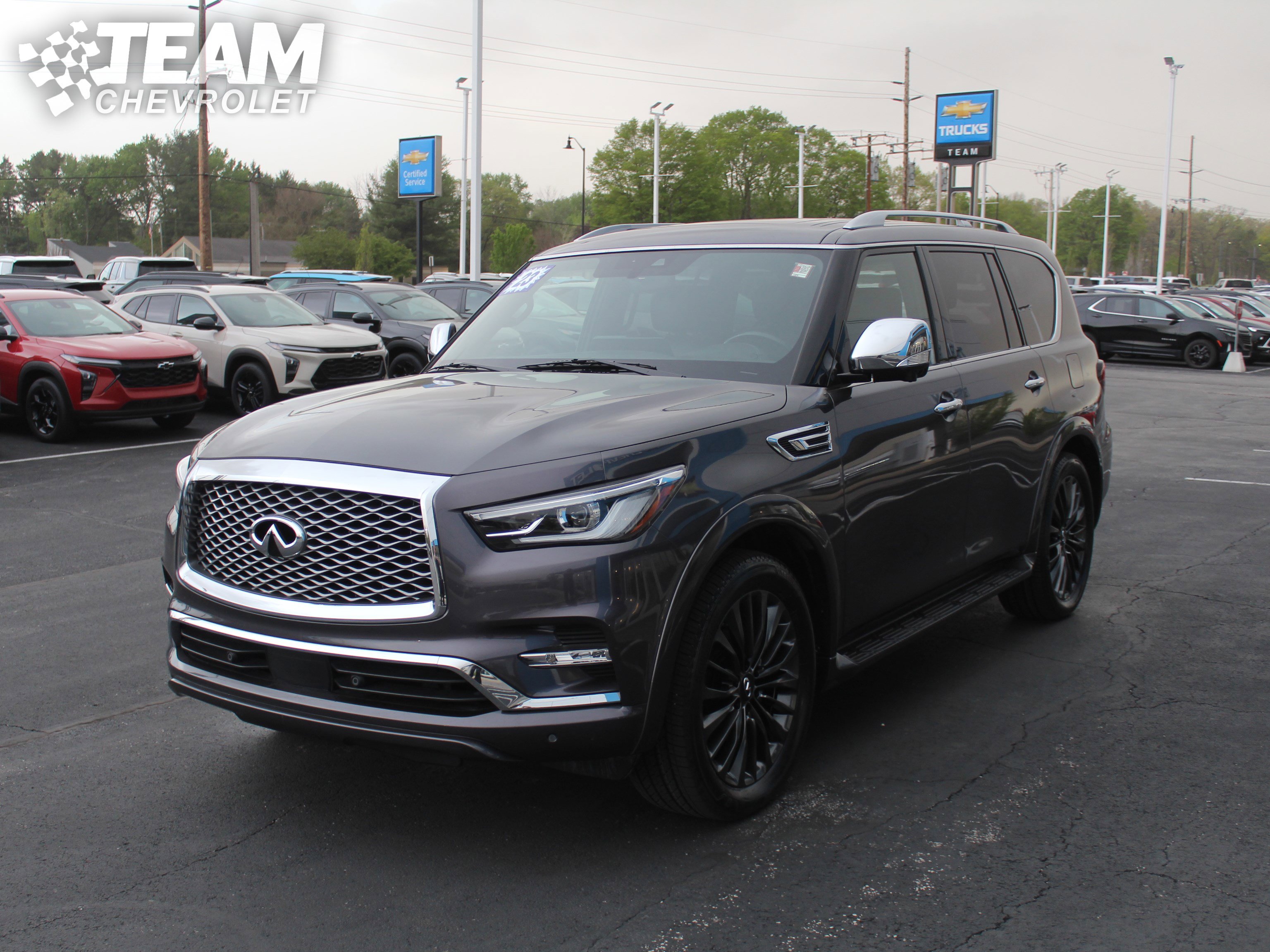 Used 2023 INFINITI QX80 Sensory w/ Cargo Package AWD/4WD image 8