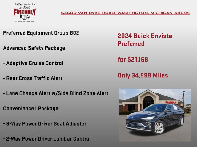 Used 2024 Buick Envista Preferred w/ Convenience I Package FWD image 5