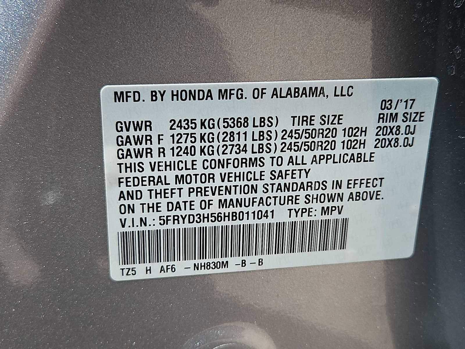Used 2017 Acura MDX FWD w/ Technology Package image 34