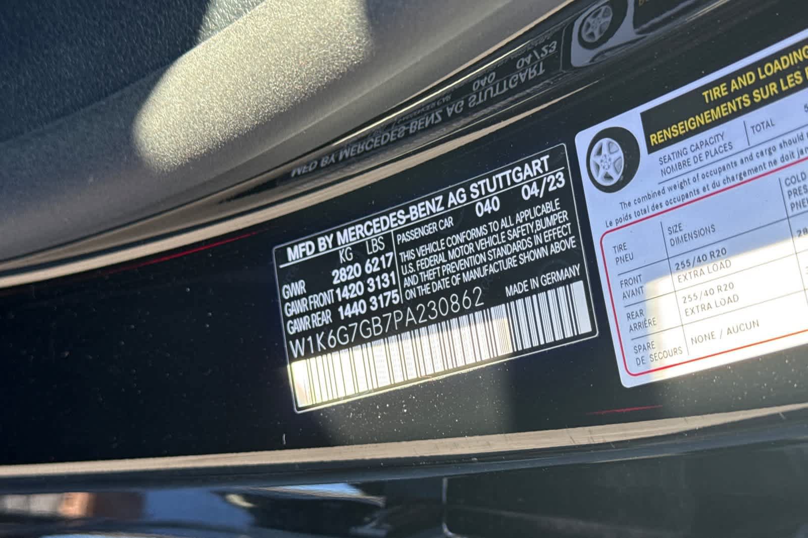 Certified 2023 Mercedes-Benz S 580 4MATIC Sedan image 28