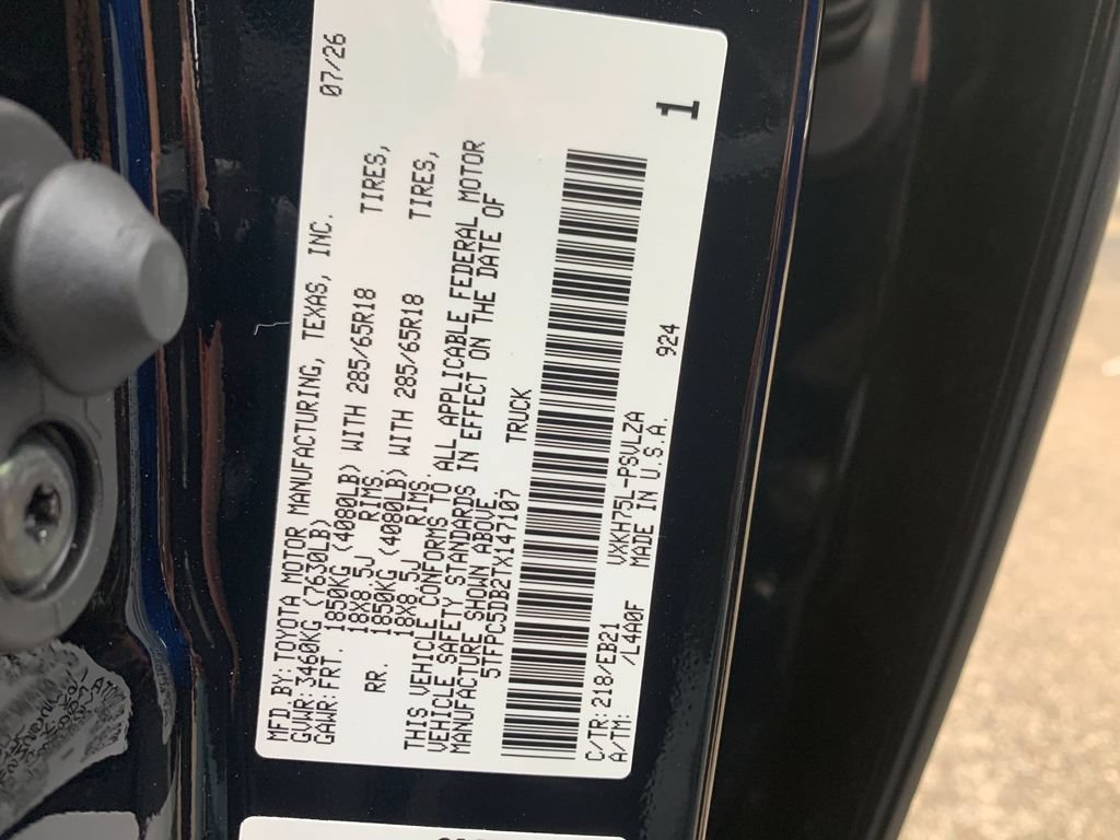 New 2026 Toyota Tundra TRD Pro AWD/4WD image 32