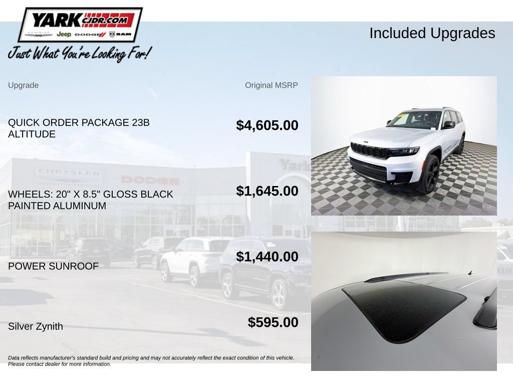 Certified 2023 Jeep Grand Cherokee L Laredo AWD/4WD image 5