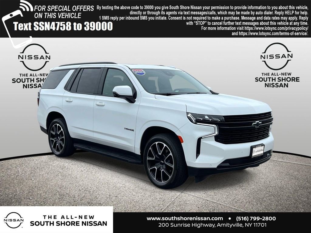 Used 2023 Chevrolet Tahoe RST w/ Sport Performance Package