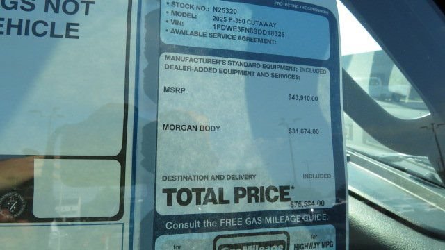 New 2025 Ford E-350 and Econoline 350 Super Duty w/ Driver's Safety Package RWD image 12