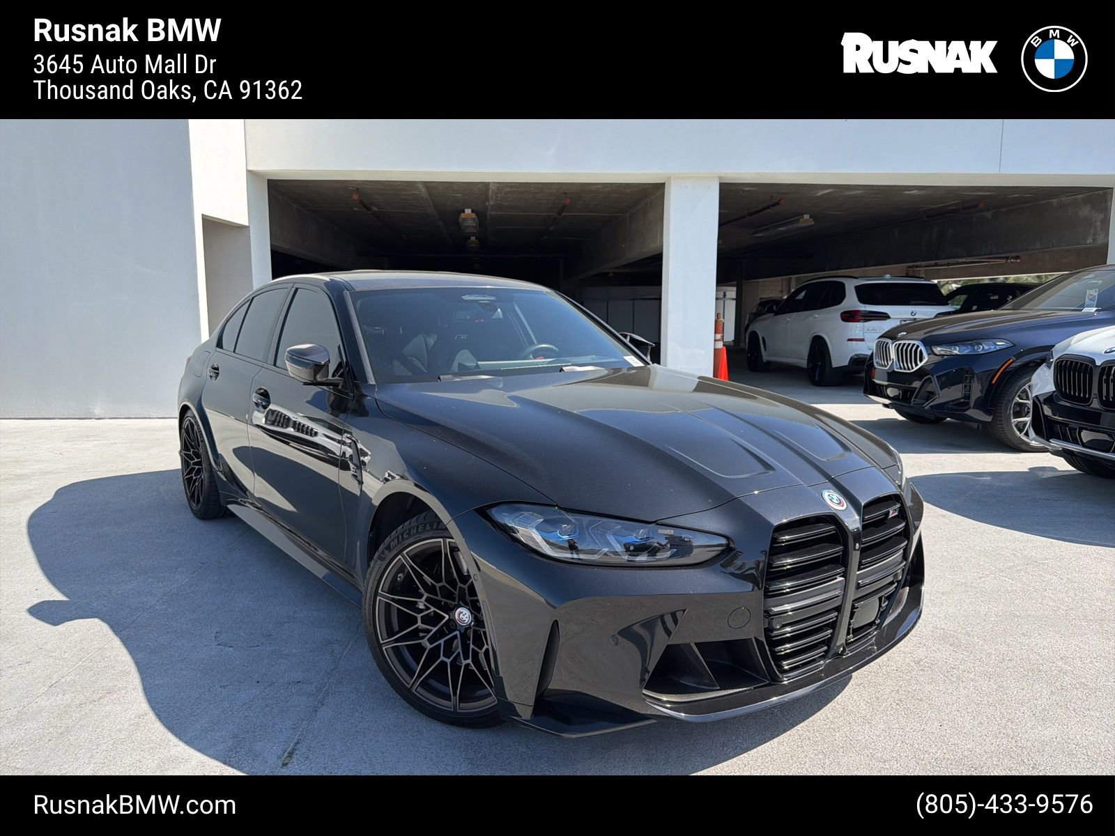 Used 2023 BMW M3 Competition w/ M Carbon Exterior Package image 1