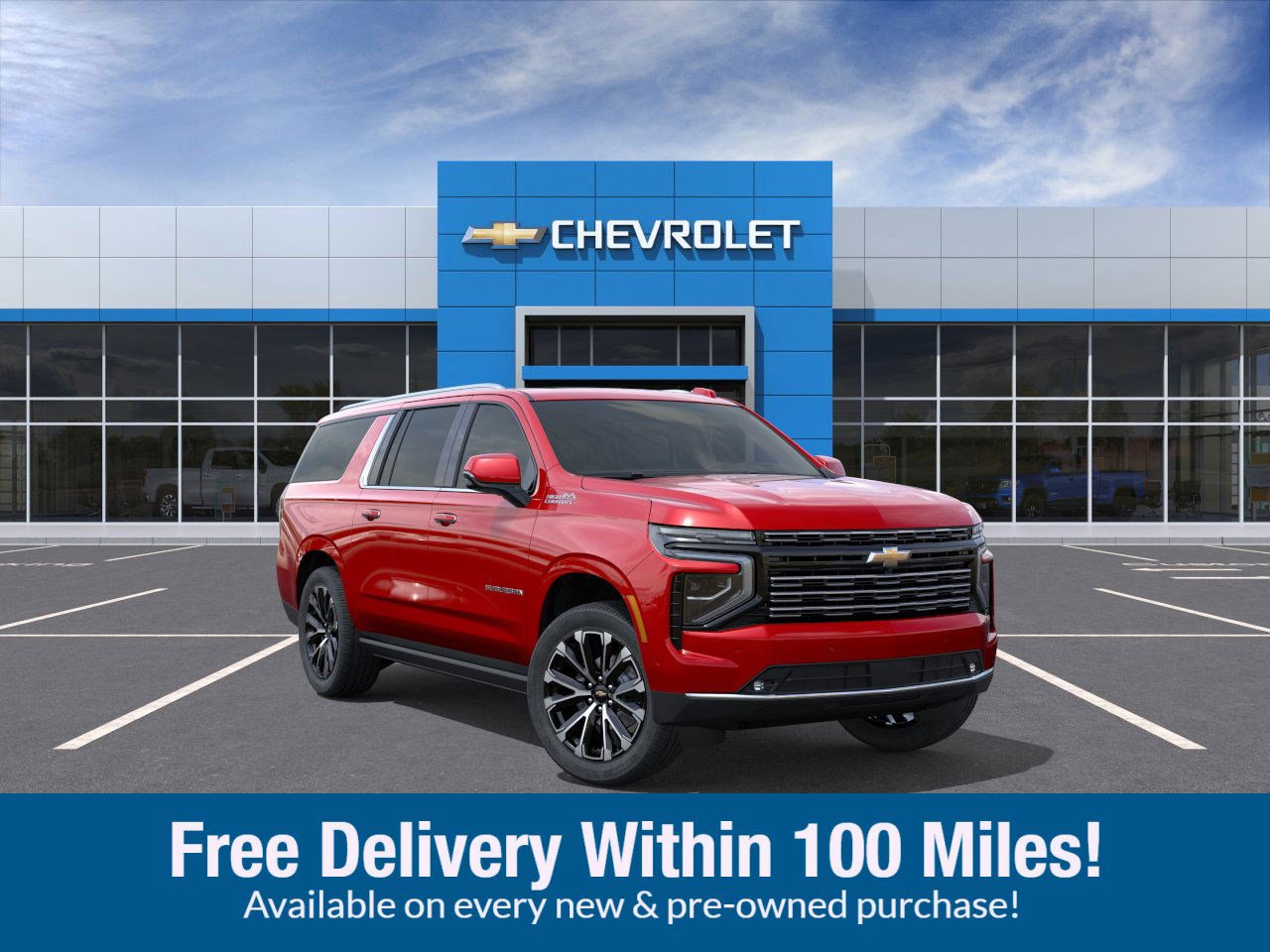 New 2026 Chevrolet Suburban High Country image 1