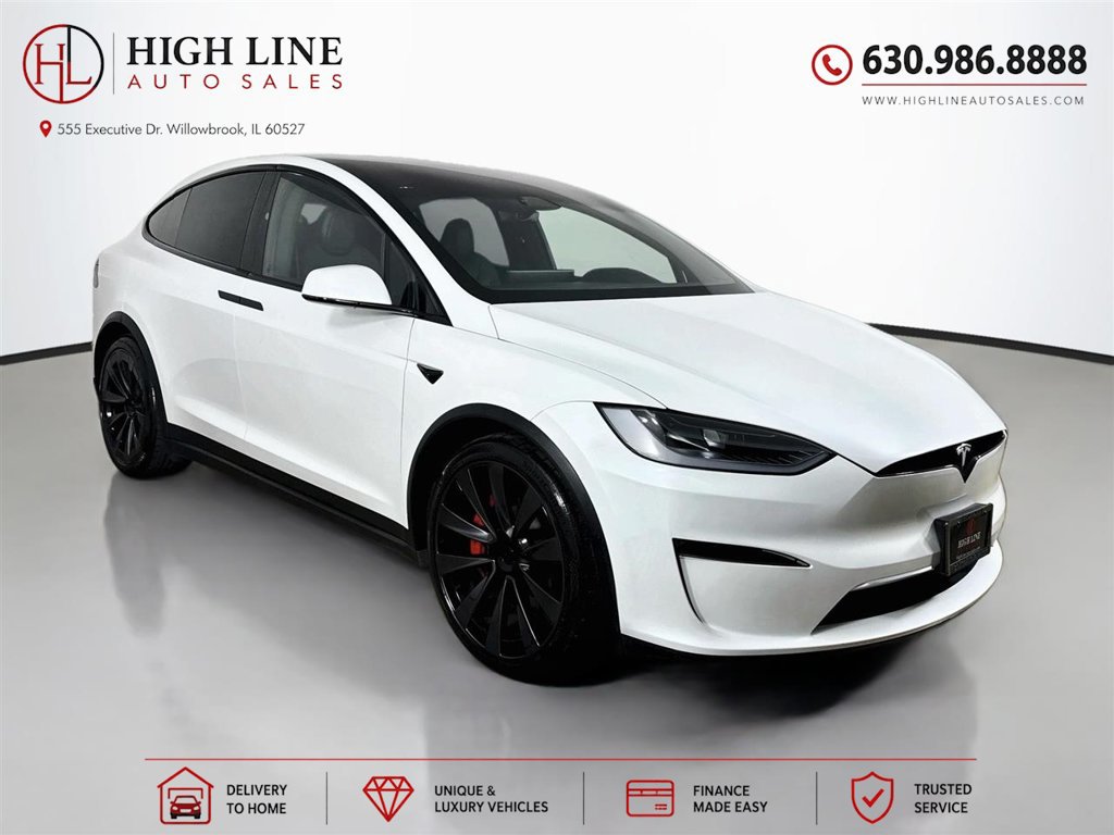 Used 2025 Tesla Model X Plaid AWD/4WD image 1
