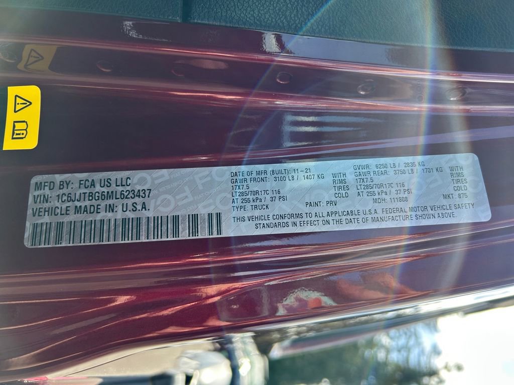 Used 2021 Jeep Gladiator Rubicon image 34