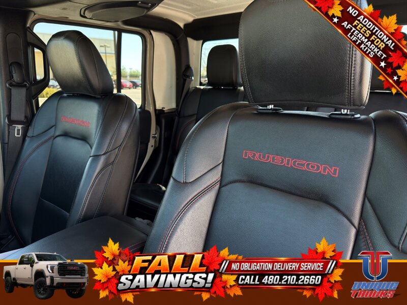 Used 2022 Jeep Gladiator Rubicon w/ LED Lighting Group AWD/4WD image 23