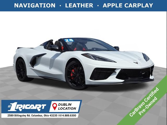 Used 2024 Chevrolet Corvette Stingray Premium Conv w/ Z51 Performance Package