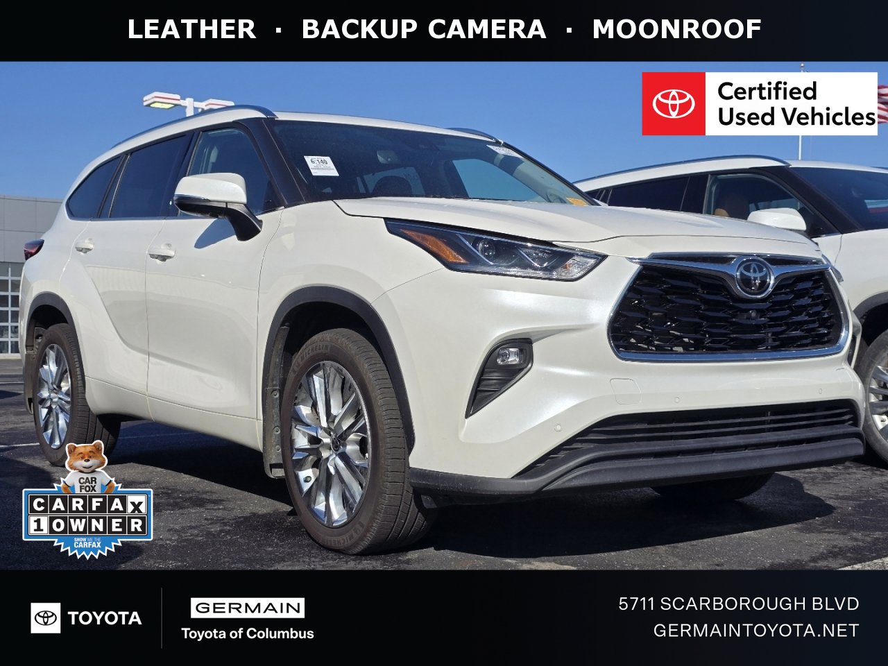 Certified 2021 Toyota Highlander Limited