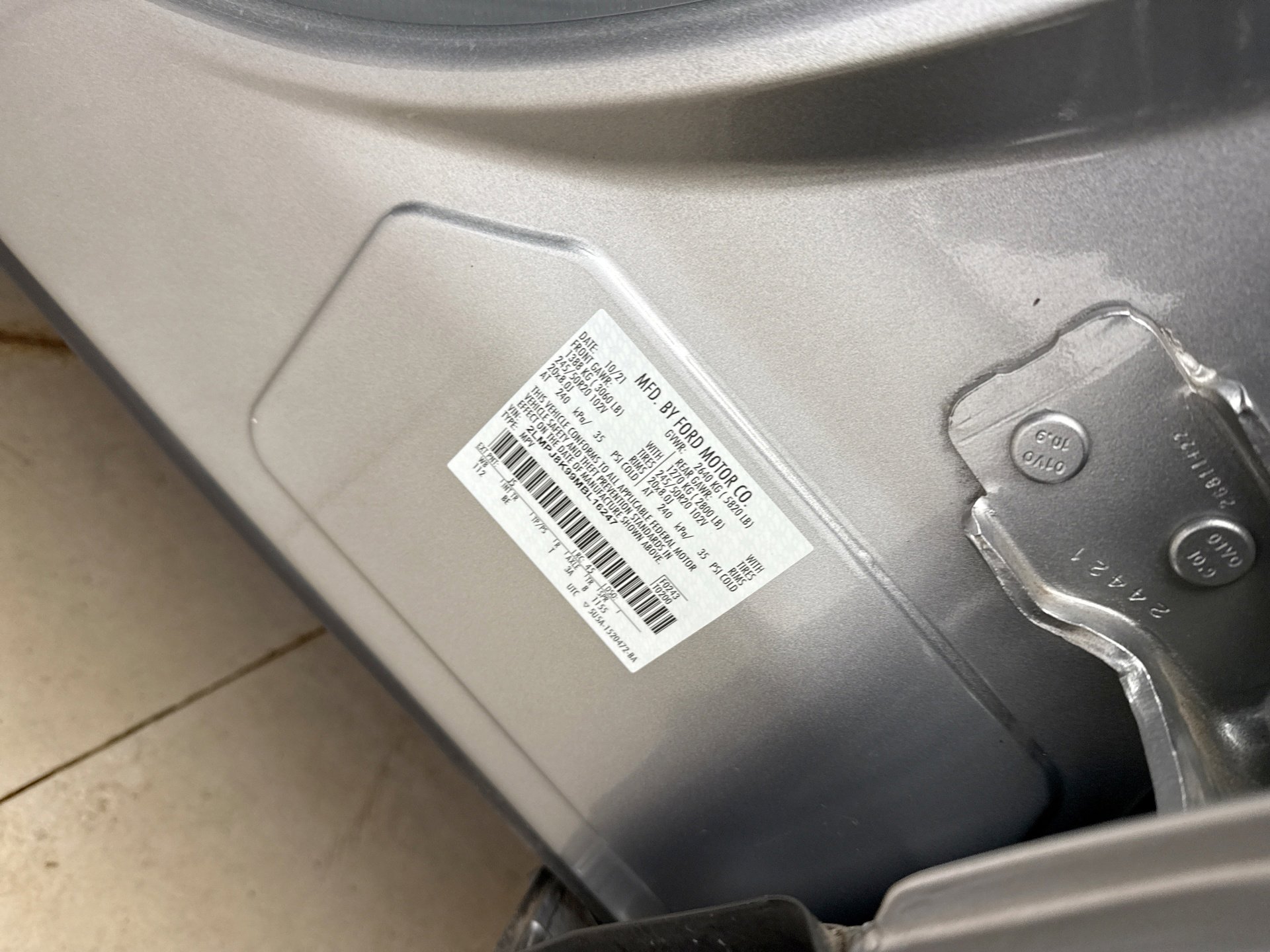 Used 2021 Lincoln Nautilus Reserve image 20